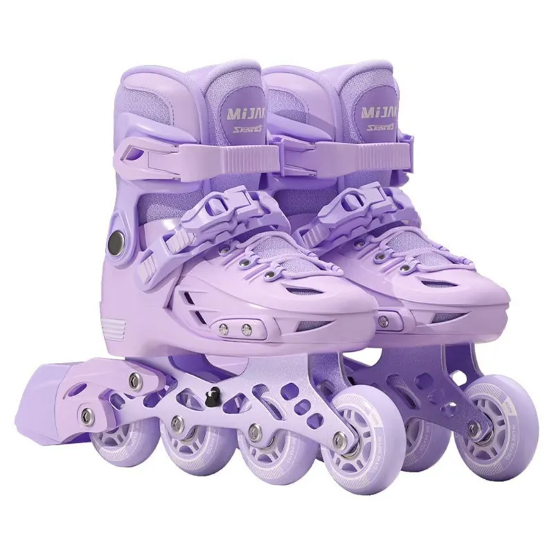 GENERICO - Patines en línea ajustables Infantiles Mijak Violeta