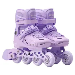 GENERICO - Patines en línea ajustables Infantiles Mijak Violeta