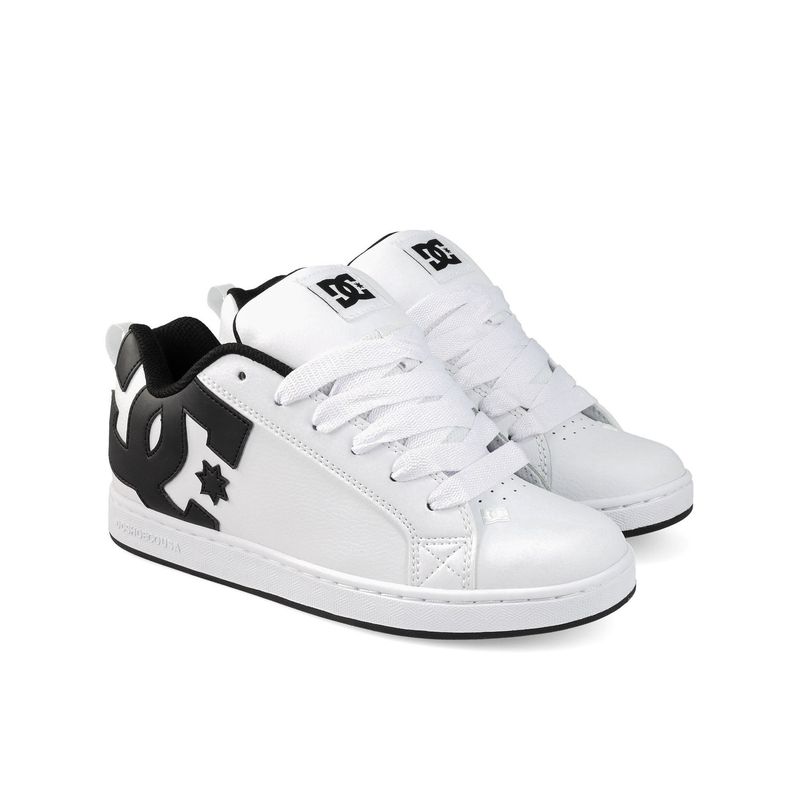 DC SHOES - Zapatilla Mujer Court Graffik Se Blanco DC