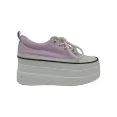 HERIEL - Zapatilla Purpura Plataforma Mujer
