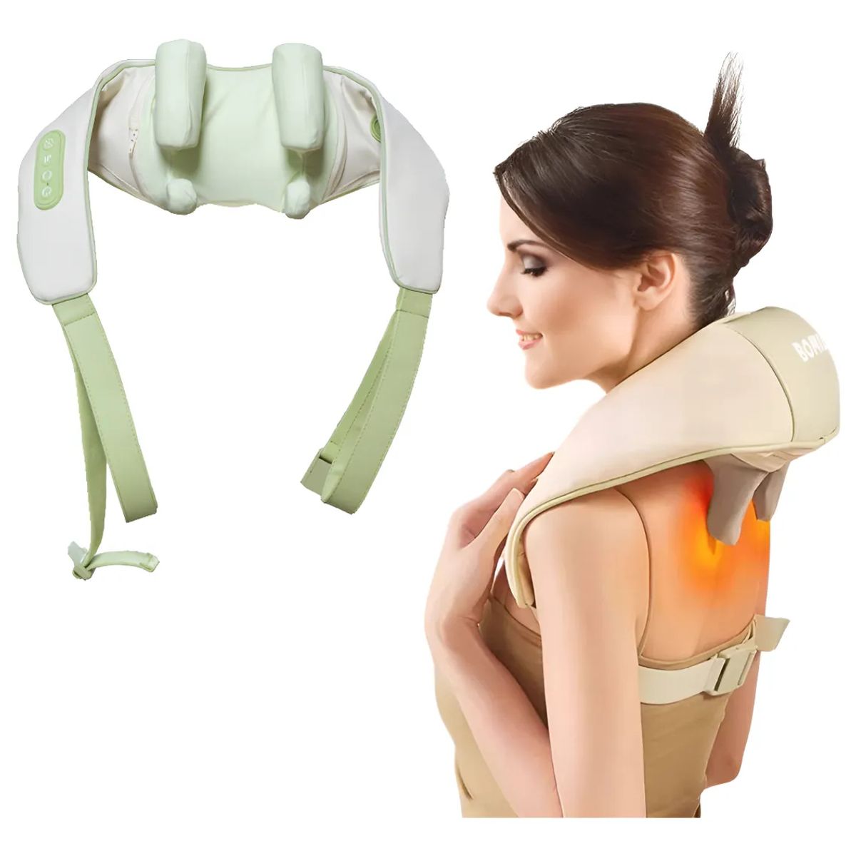 BOMIDI - Masajeador De Cuello Y Hombros Bomidi Mp2 Lite Verde
