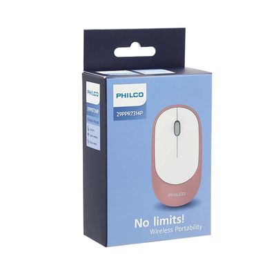 Imagen 2 del producto Mouse Inalámbrico Rosado Silencioso Pro