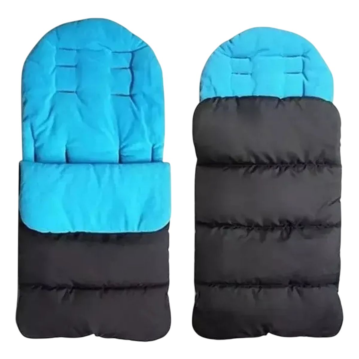 GENERICO - Saco Para Coche Bebé Con Forro Polar Térmico