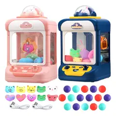 GENERICO - Mini Máquina Atrapa Peluches Garra Juguete Premio Niños