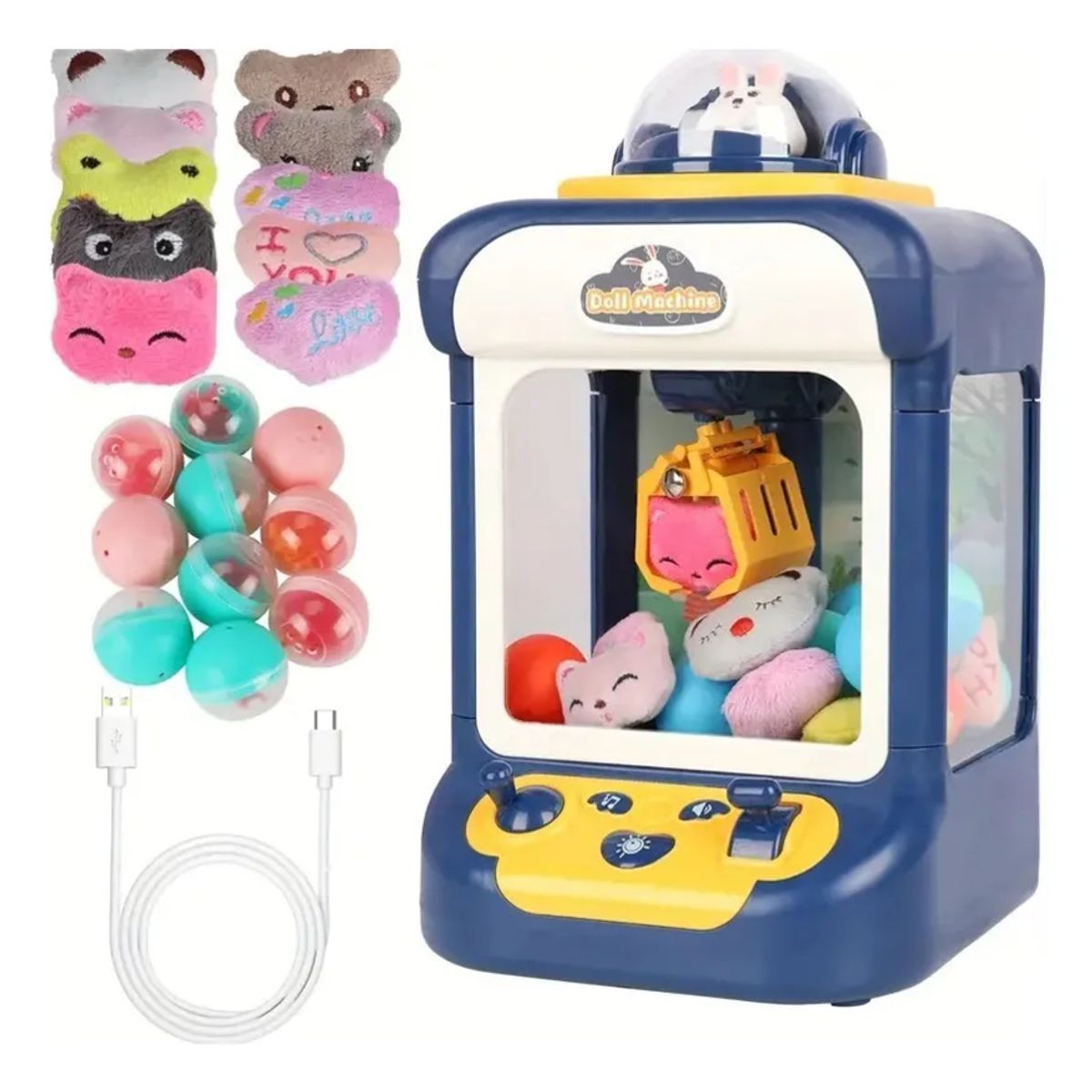 GENERICO - Mini Máquina Atrapa Peluches Garra Juguete Premio Niños