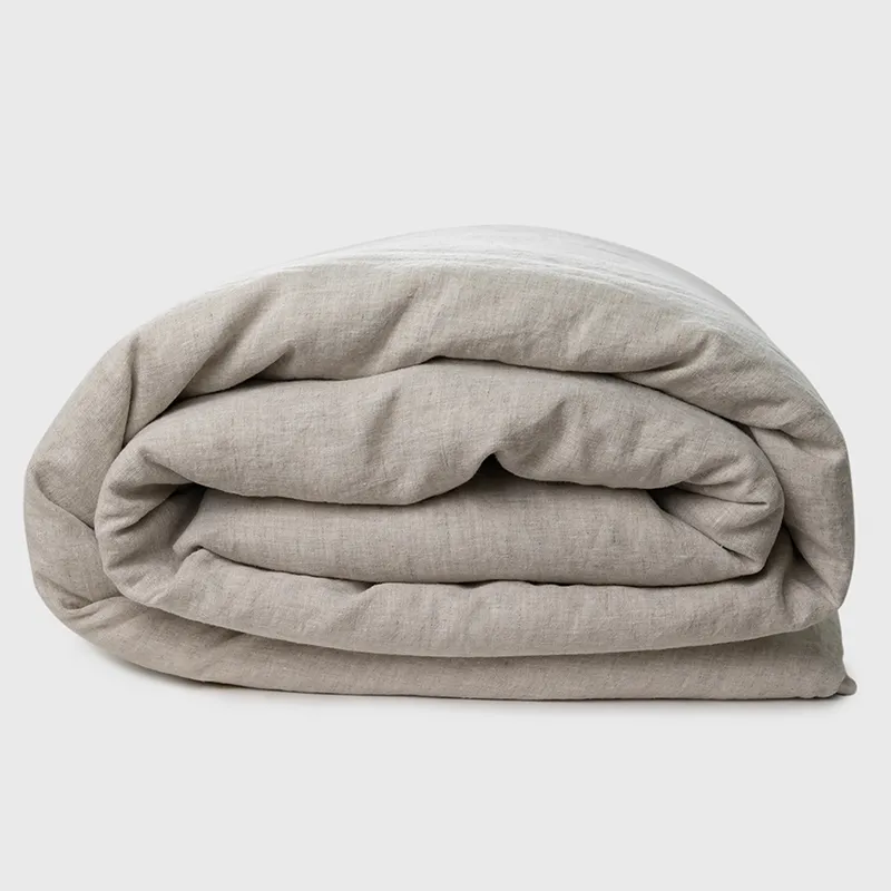AMERITEX - Funda de Plumón Lino Natural