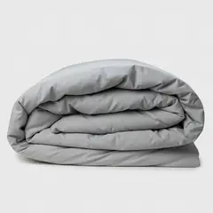 AMERITEX - Funda de Plumón Algodón Light Grey