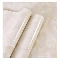 PASTELERIUS - 2 Papel Para Pared Papel Mural Pvc Autoadhesivo Marmol 10mts