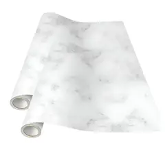 PASTELERIUS - 2 Papel Para Pared Papel Mural Pvc Autoadhesivo 10mts Marmol