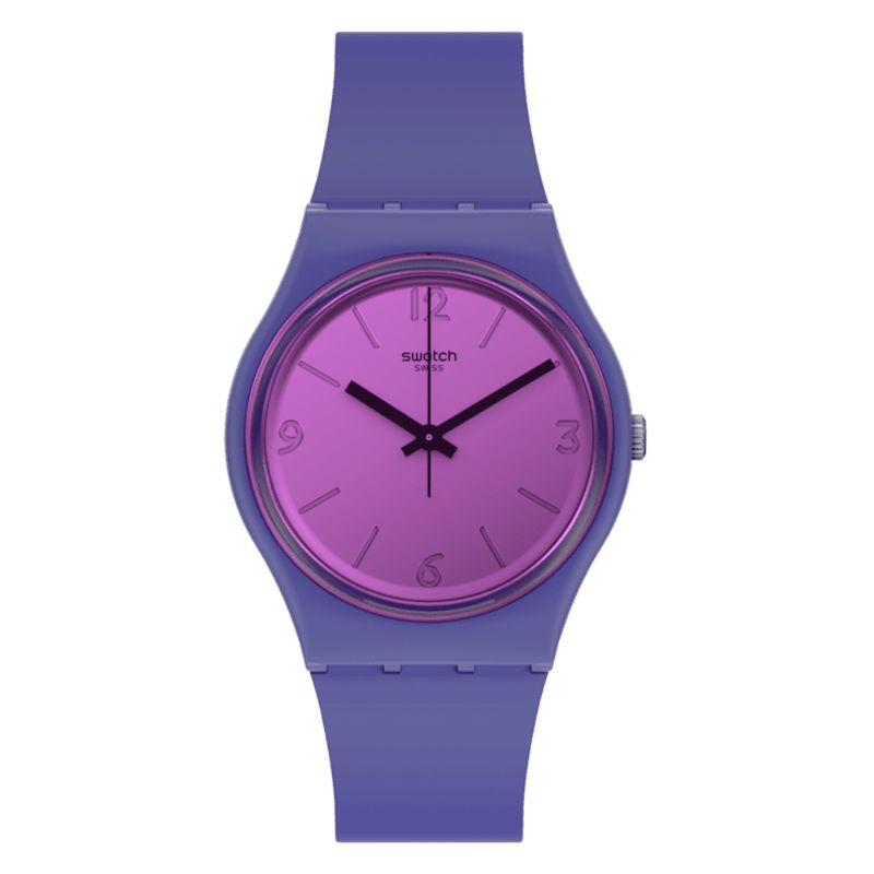 SWATCH - RELOJ SWATCH SO28N102 MOOD BOOST MORADO UNISEX