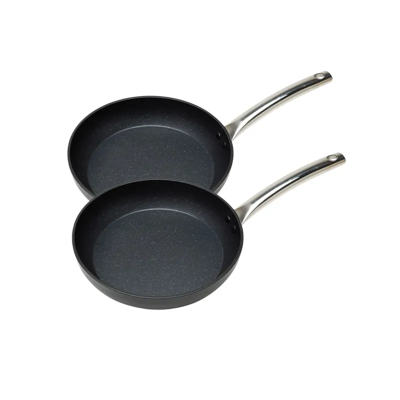 WENS - Set 2 Sartenes Antiadherente Pompei 26cm Aluminio Forjado