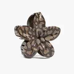 LOUNGE - Pinza Mujer Flor Carey Café