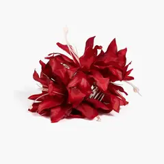 LOUNGE - Pinza Mujer Flor Botanicals Rojo