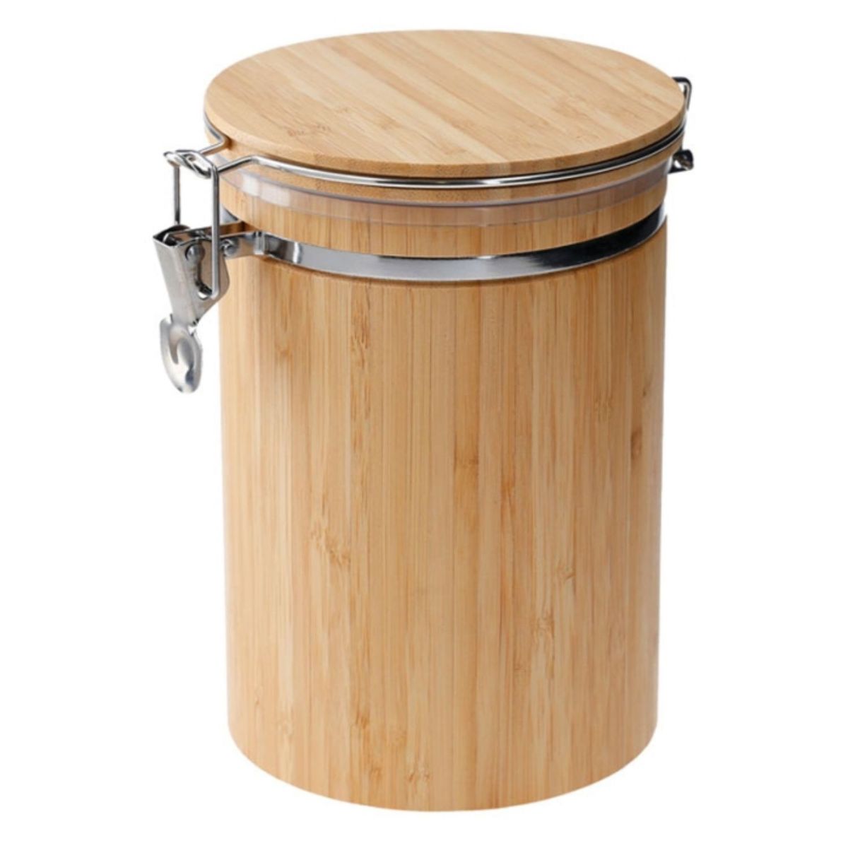 GENERICO - Frasco Recipiente Hermeticos Sellado Para Alimentos De Bambu