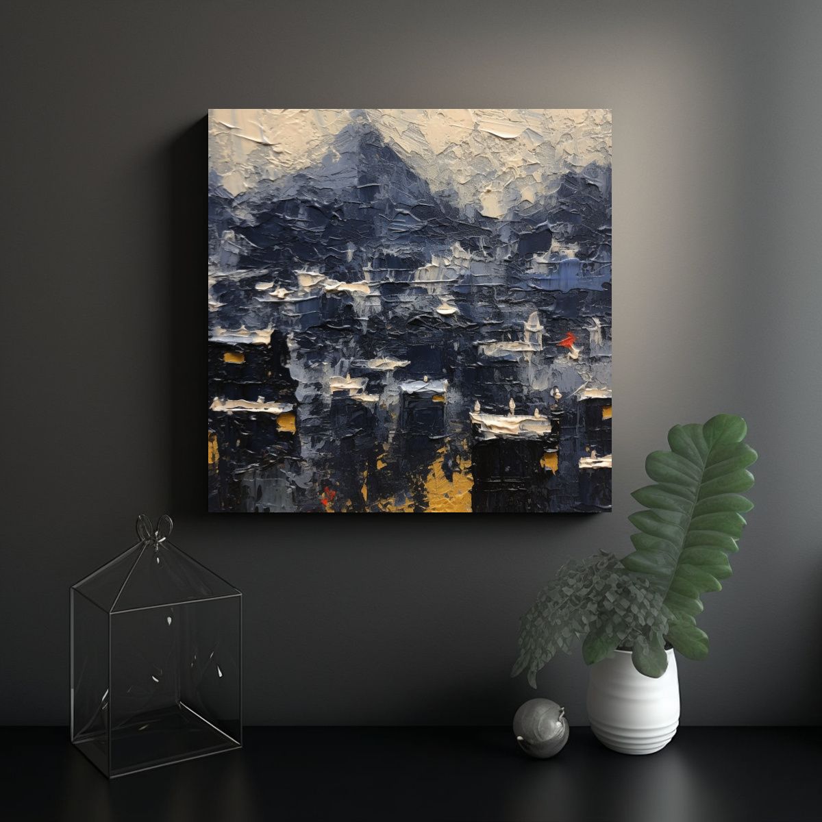 GENERICO - Pinturas De Decoración Equilibrio Visual De 100x100 Cm