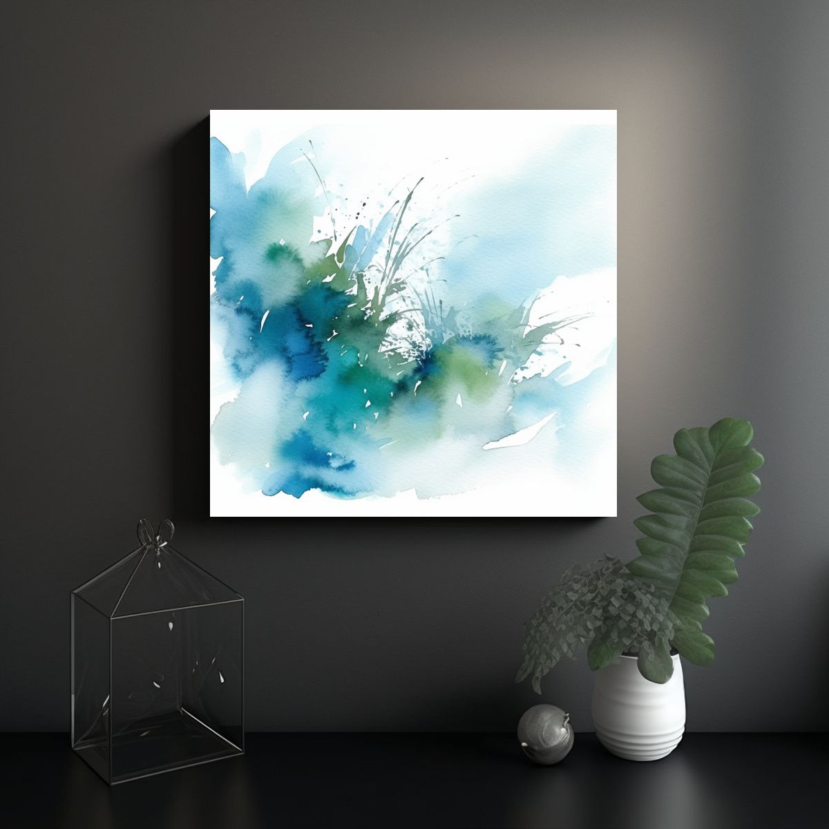 GENERICO - Diseño De Degradado En Impresión De Tinta Y 100x100 Cm