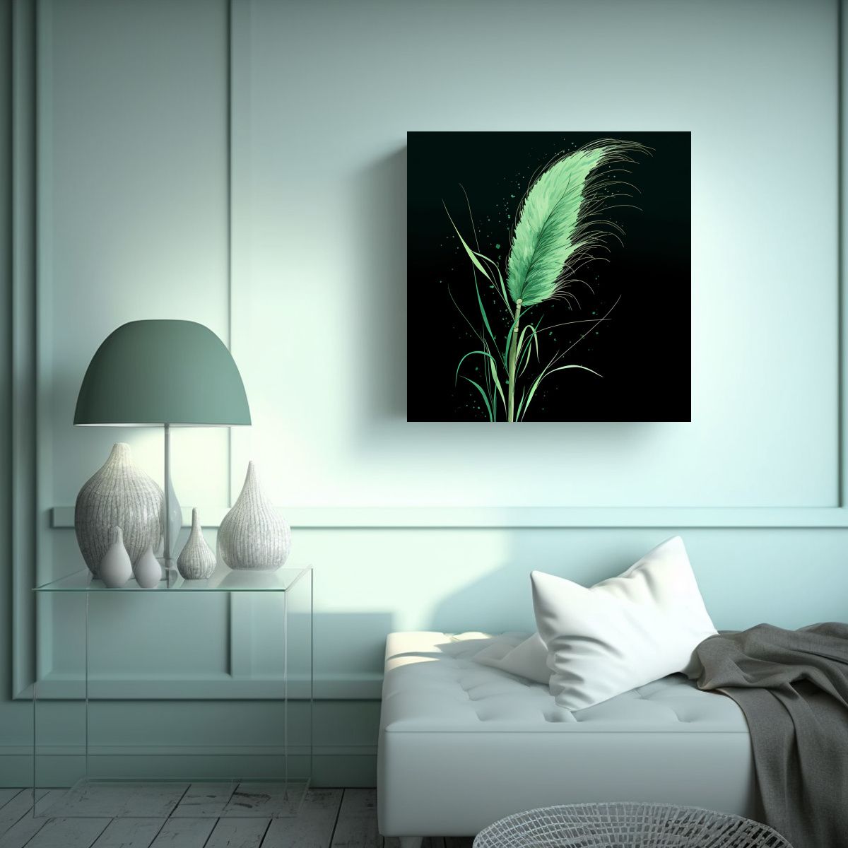 GENERICO - Pintura Decorativa De Composición De Arte Fino 100x100 Cm