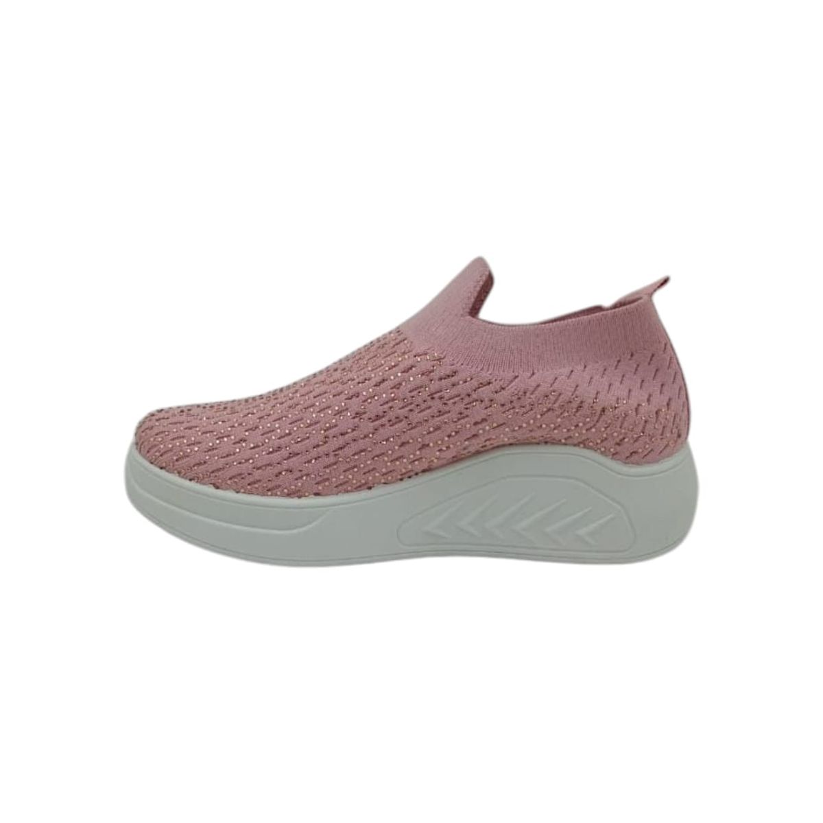 HERIEL - Zapatilla Rosa Textil Mujer