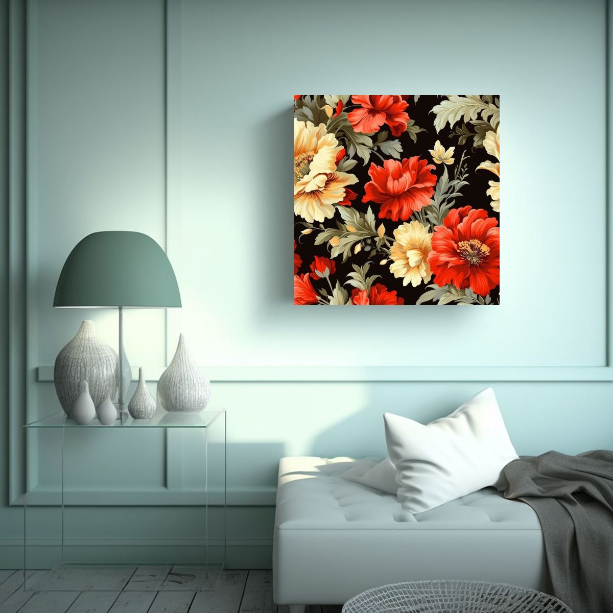 GENERICO - Cuadros Decorativos Arte Exclusivo Estilo Andrew 100x100 Cm