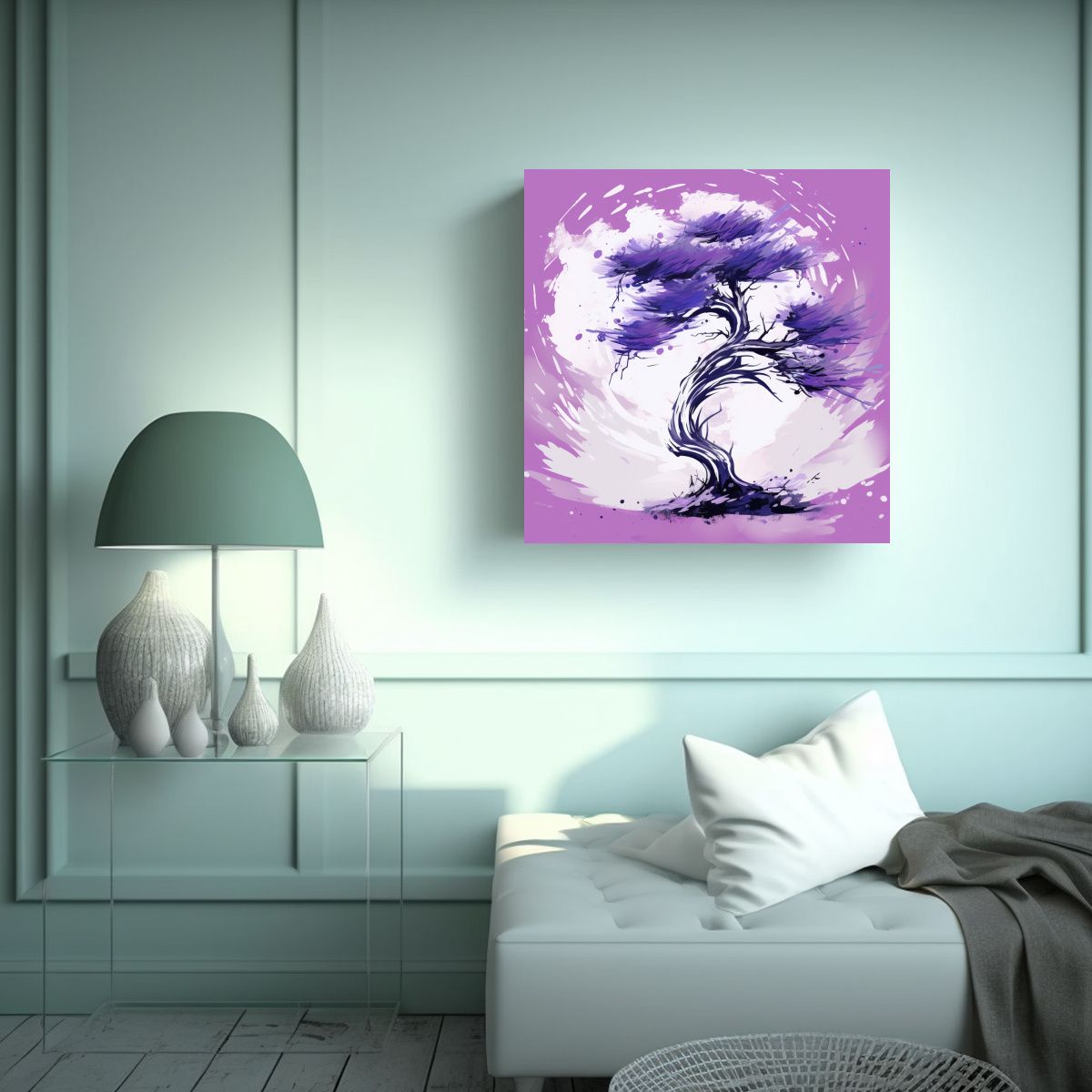 GENERICO - Pintura Decorativa Arte Colores Belleza Natural 100x100 Cm