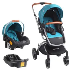 BEBESIT - Coche Cuna Travel System Deluxe 360° SX