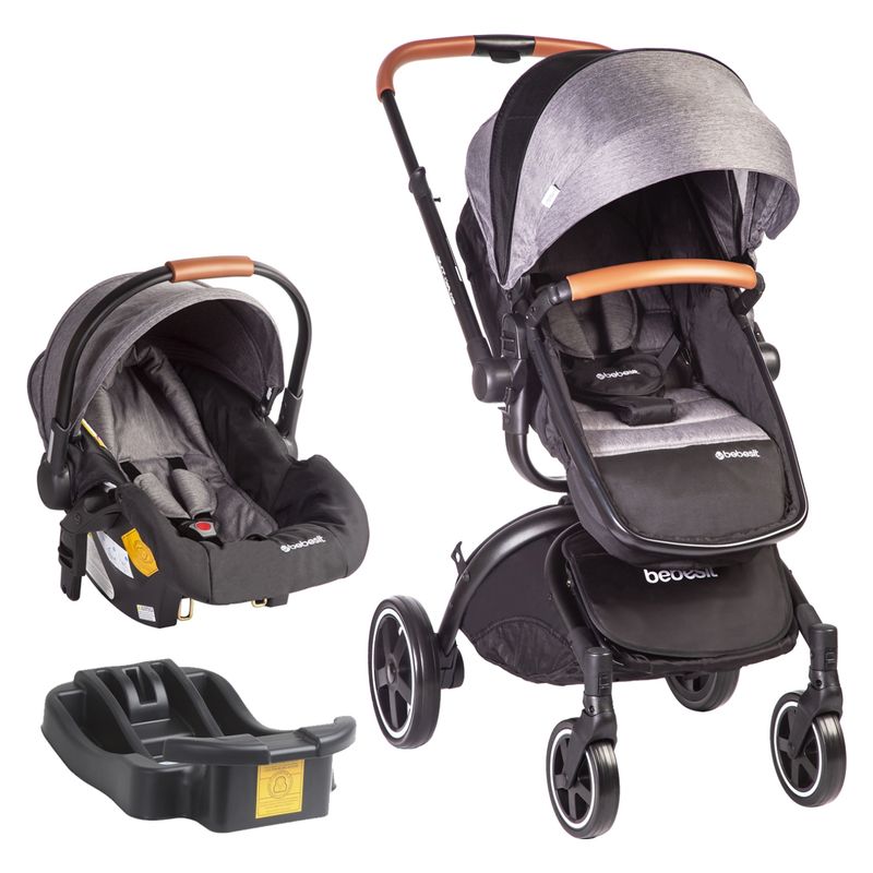 BEBESIT - Coche Cuna Travel System Deluxe 360° Bebesit