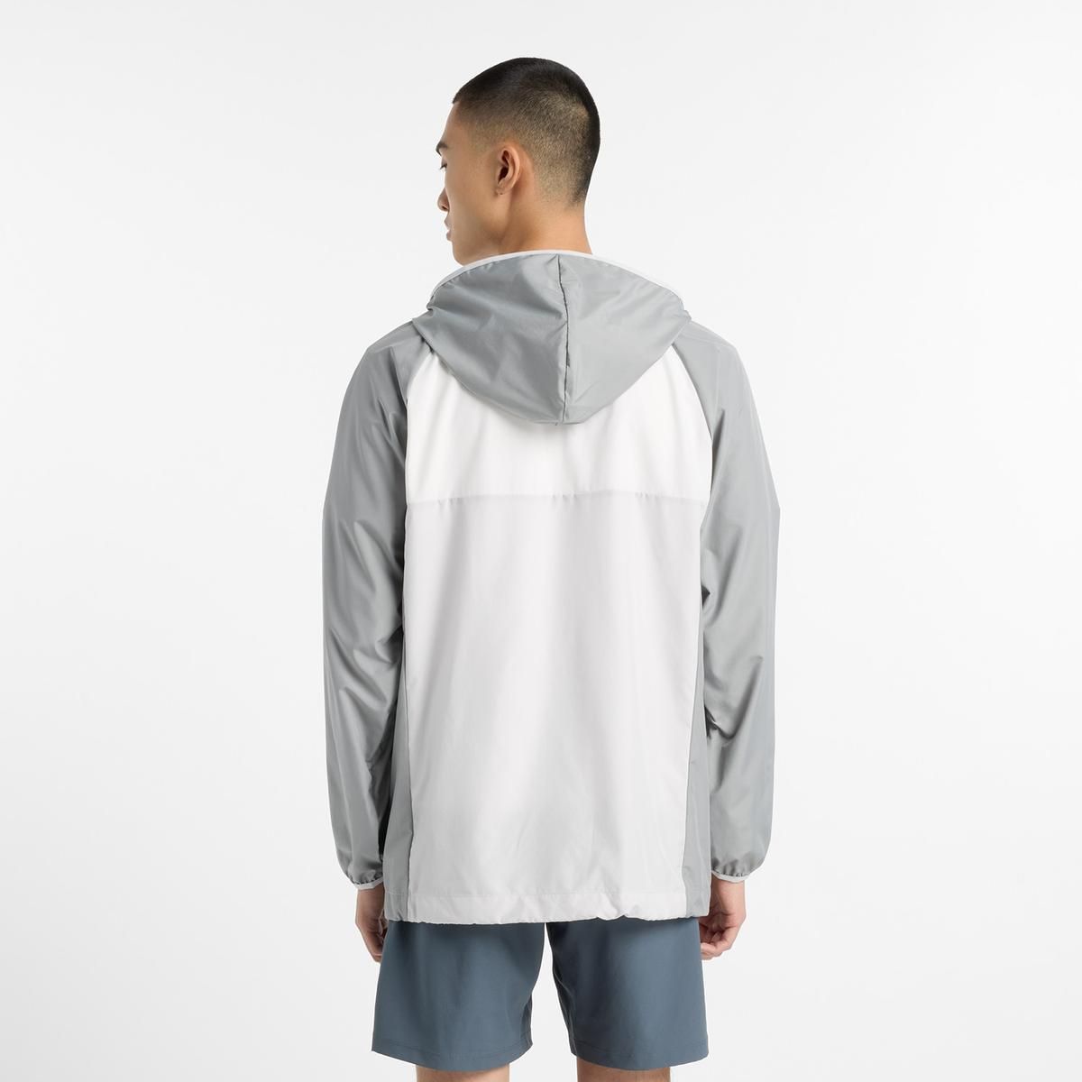 NEW BALANCE - Chaqueta Lifestyle Hombre New Balance Athletics Gris