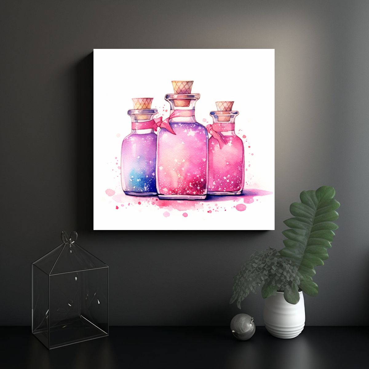 GENERICO - Pinturas De Decoración De Arte Conceptual 100x100 Cm