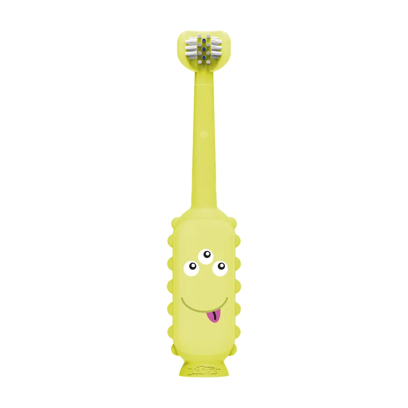 DR BROWNS - Cepillo De Dientes Bebés Dr Brown´s Monstruo Verde 1-4 Años