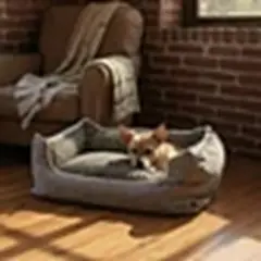 BLOCCARE - Cama Para Mascotas Espuma - Talla S Gris