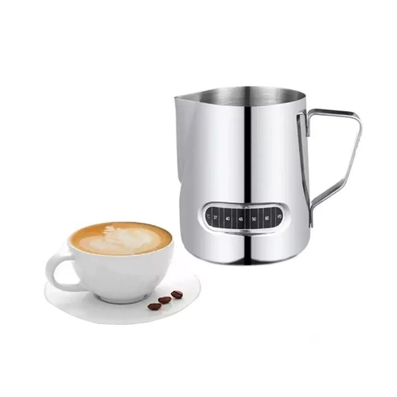 GENERICO - Jarra De Espuma De Leche Barista Cafe jarra barista 350ml