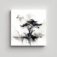 GENERICO - Pintura Urbana De Alta Calidad Imagen Hermosa En 100x100 Cm