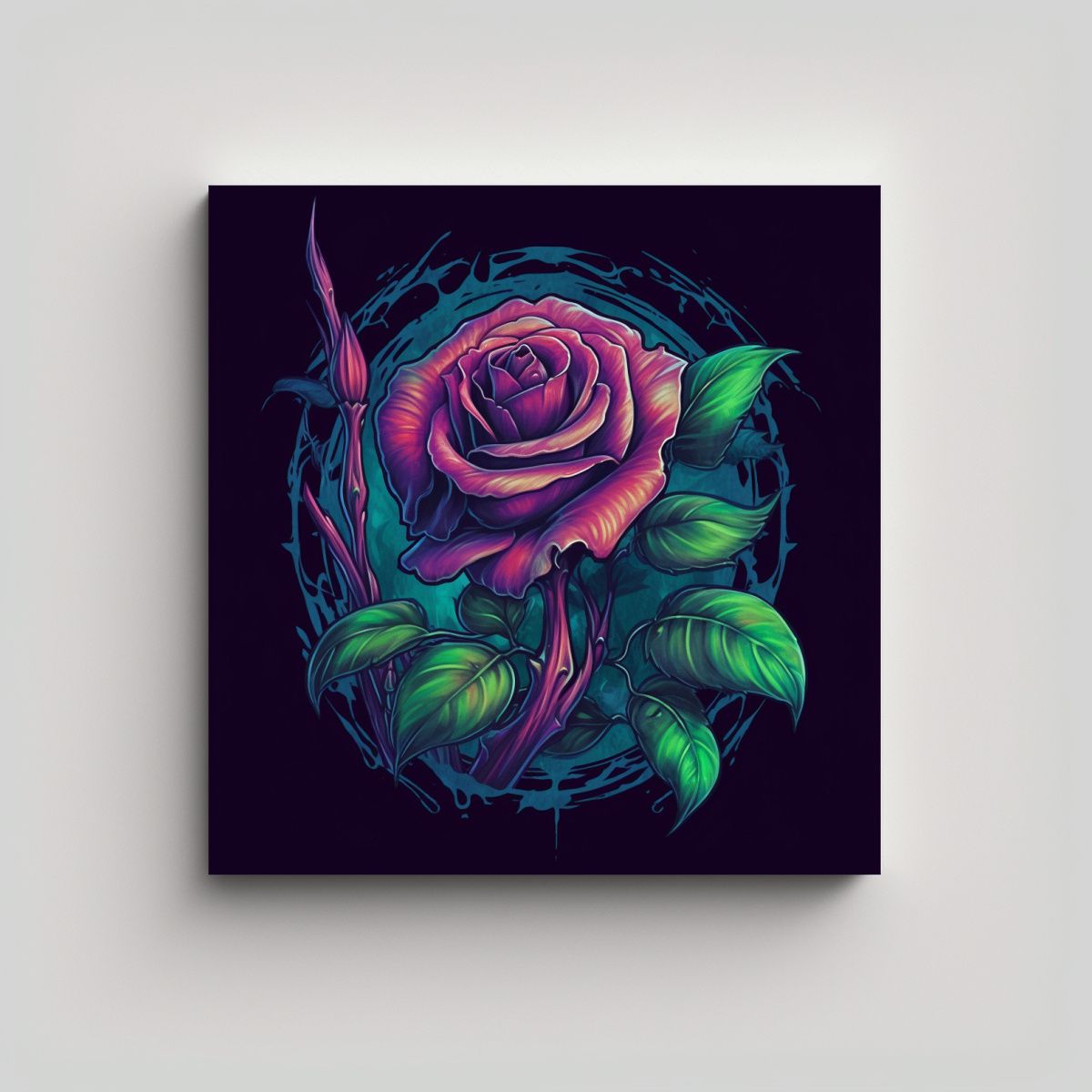 GENERICO - Cuadros Decorativos En Vector Ultra Nitidez 100x100 Cm