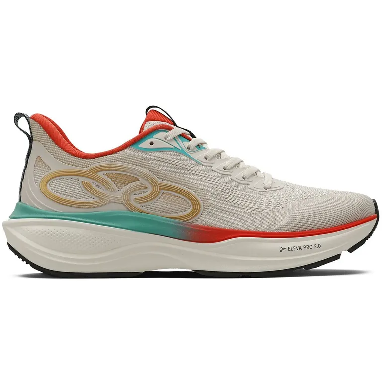 Zapatilla Running Hombre Pride 4 Celeste/Rojo/Arena