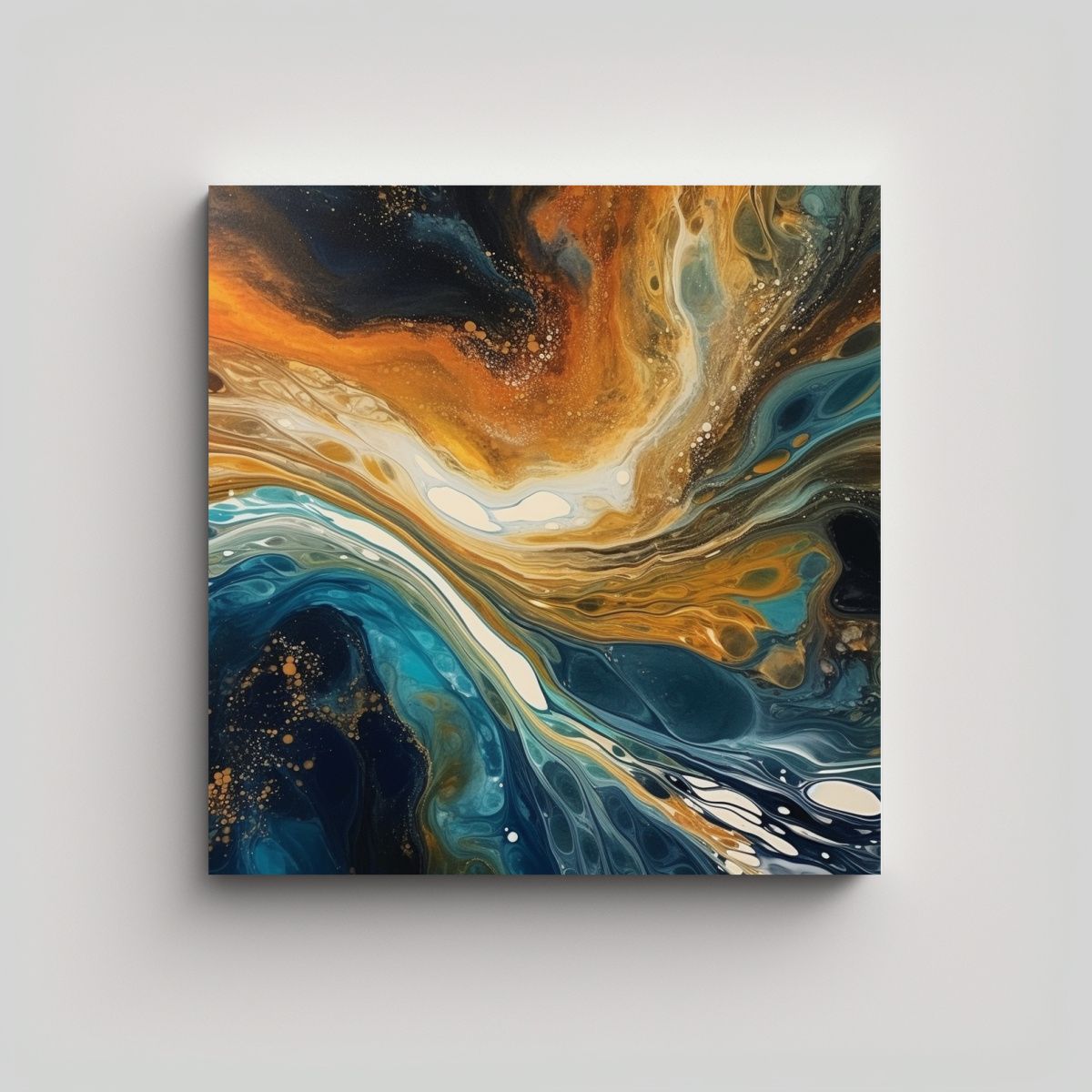 GENERICO - Pintura Decorativa Arte Patron Jazz Terra Fusión 100x100 Cm