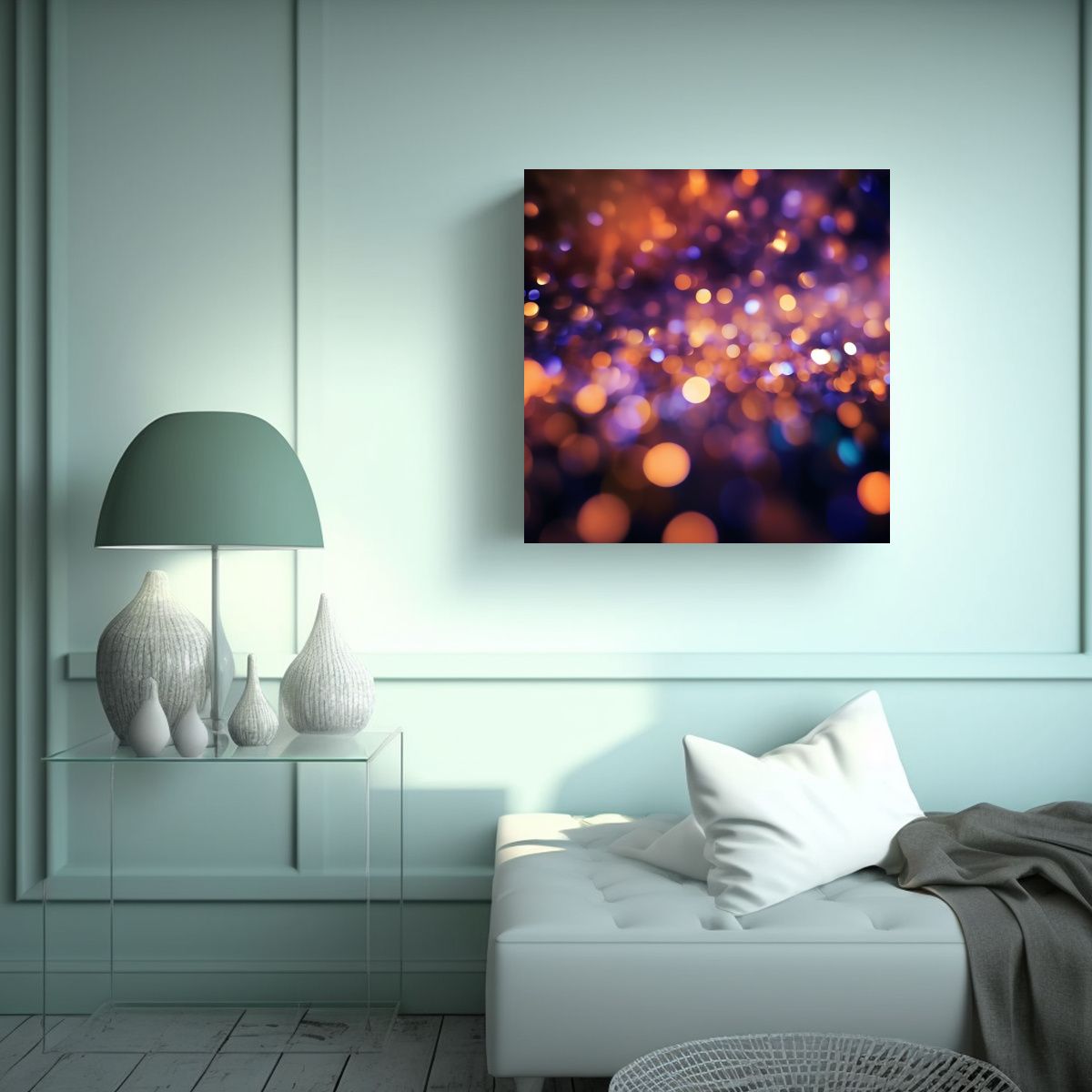 GENERICO - Pinturas De Decoración De Composición 100x100 Cm