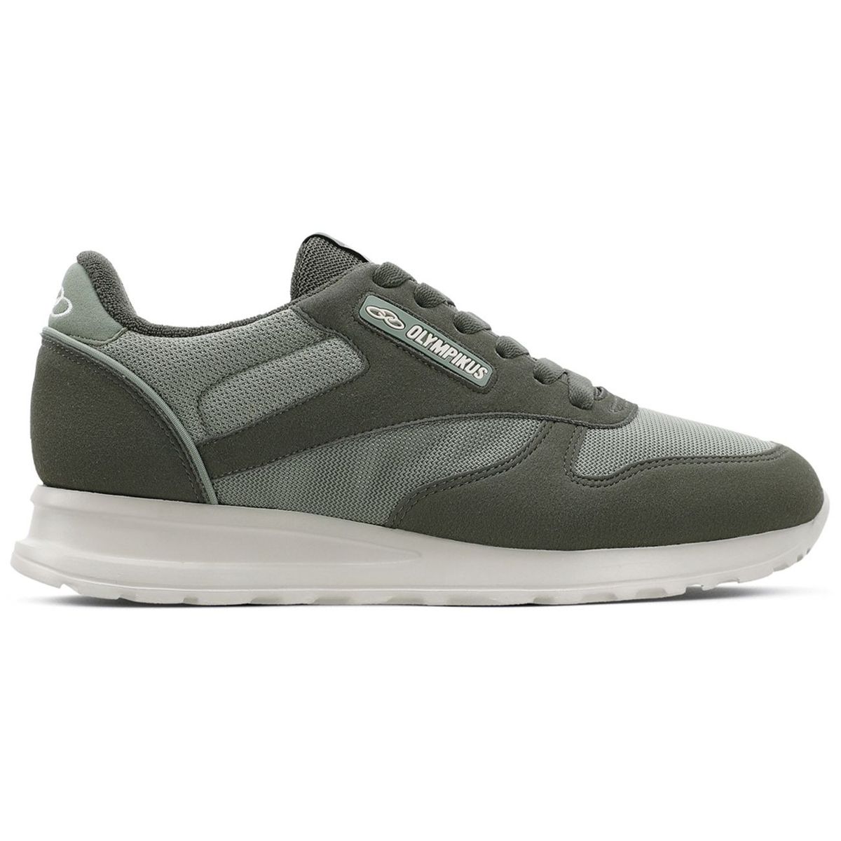 OLYMPIKUS - Zapatilla Hombre Jogging 101 SE Militar/Verde