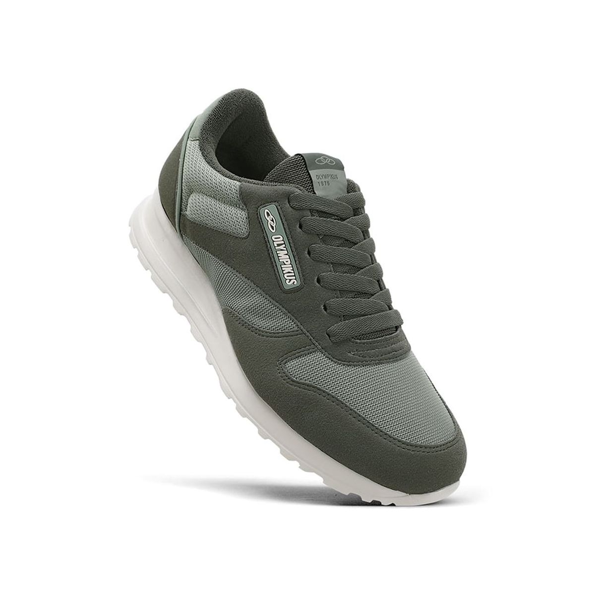 OLYMPIKUS - Zapatilla Hombre Jogging 101 SE Militar/Verde