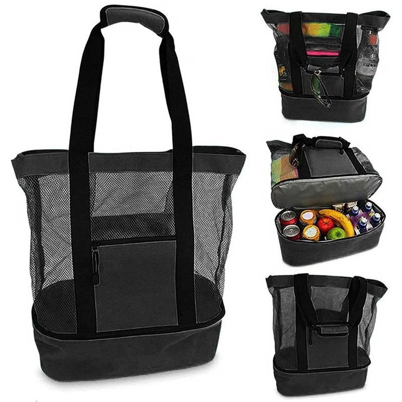 GENERICO - Bolsa Térmica Impermeable Playa Picnic + Compartimento