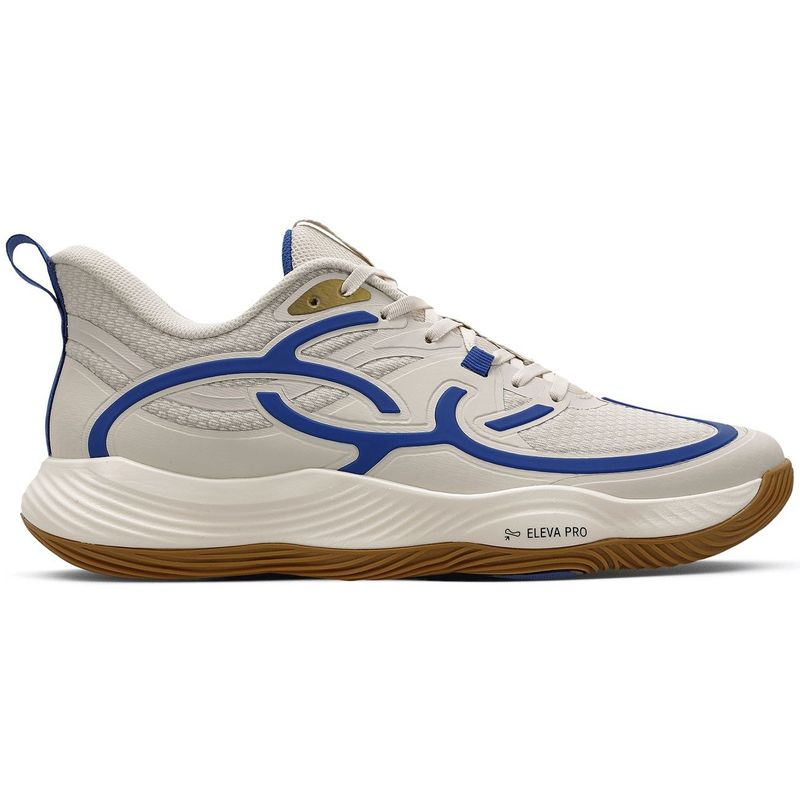 OLYMPIKUS - Zapatilla Voleibol Mujer Quadra BR1 Blanco/Azul