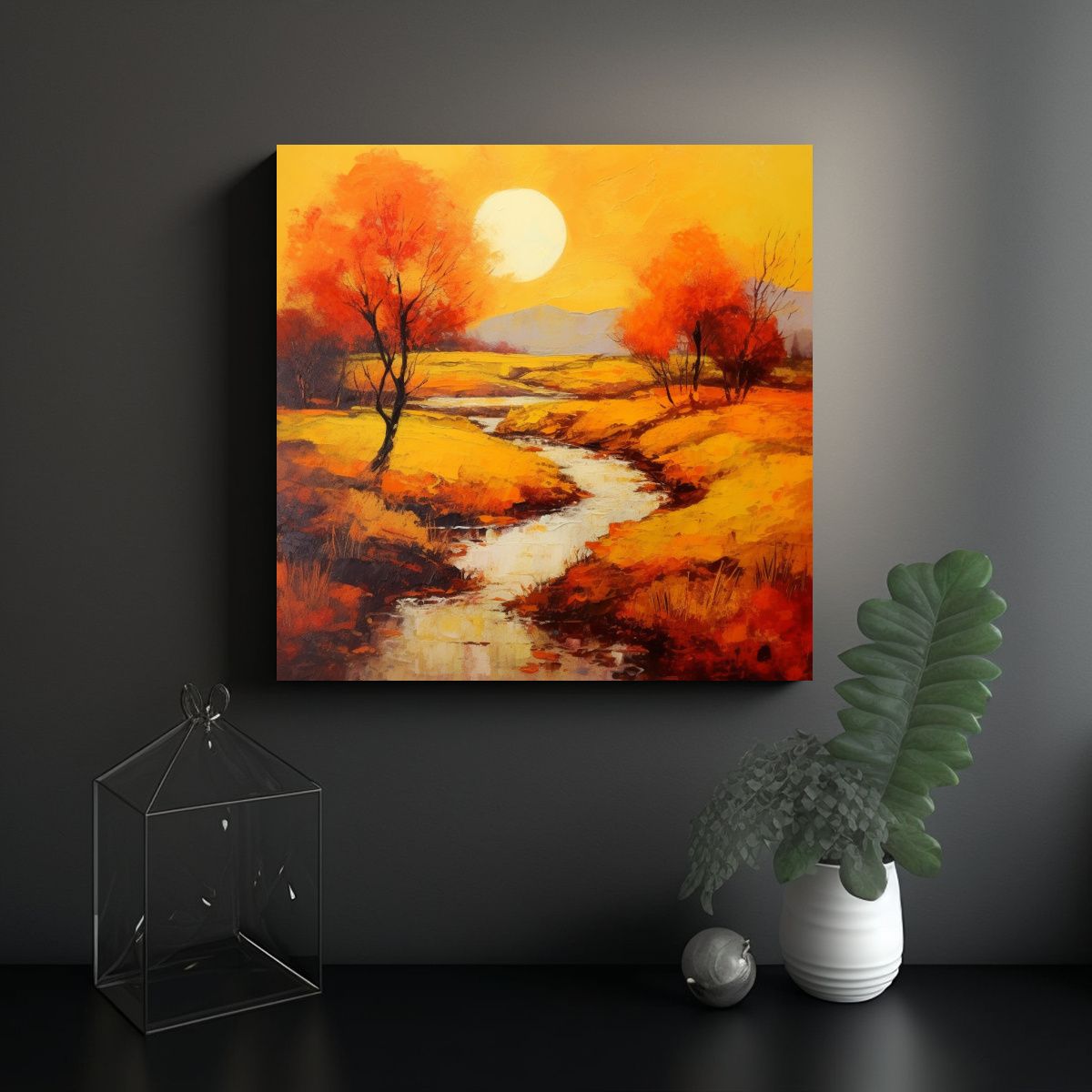 GENERICO - Crear Imagen Cálida Y Acogedora Con Canva 100x100 Cm