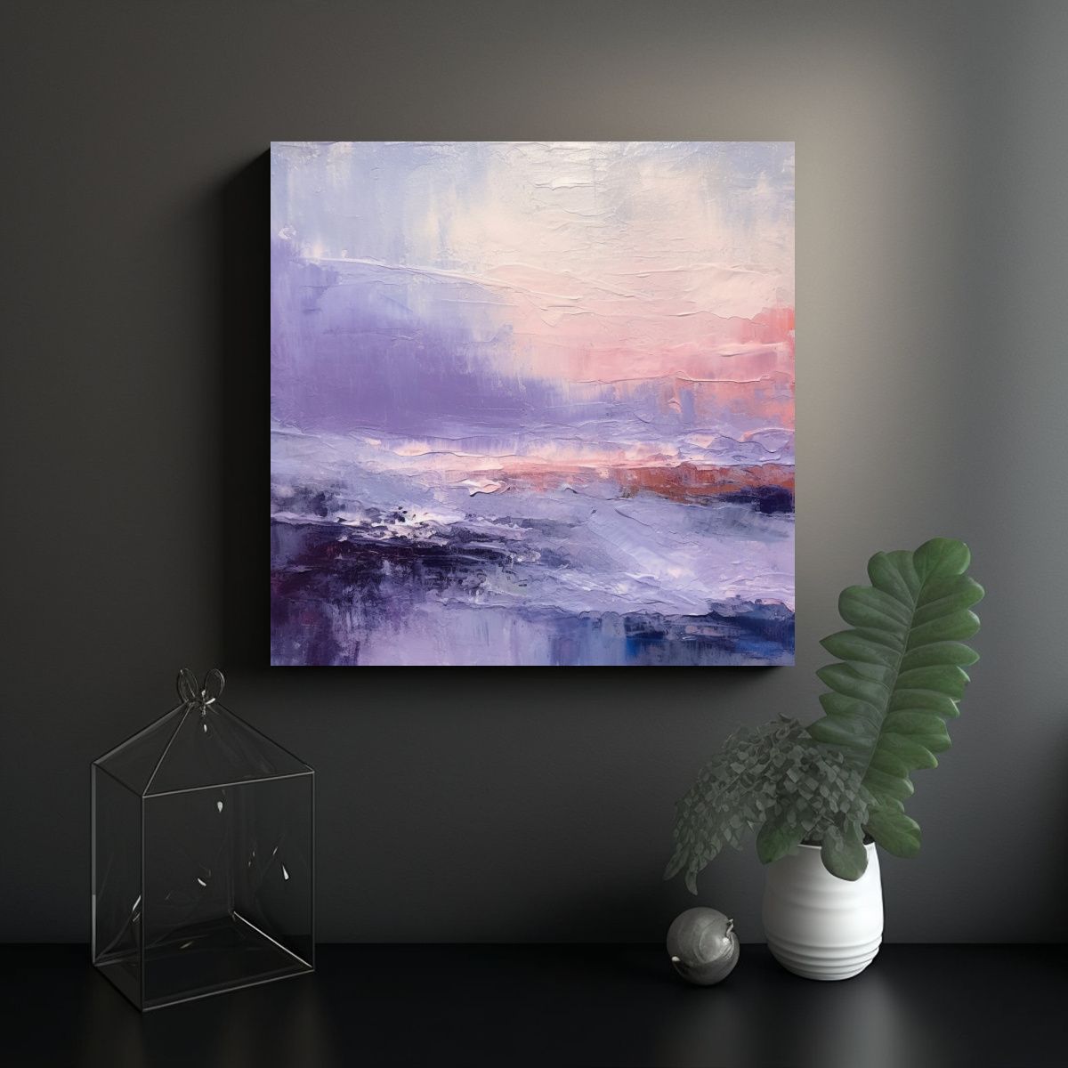 GENERICO - Cuadro Vanguardia Para Cocina Pintura En Papel 100x100 Cm