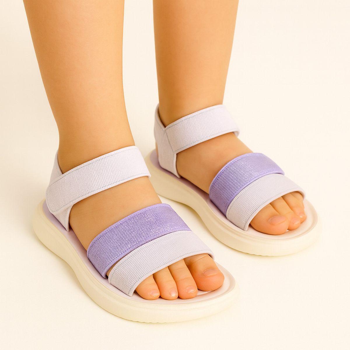 KIBOU - Sandalia Niña Verano Colores Pastel Cómodas y Ligeras