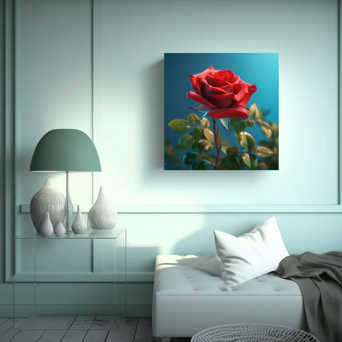 GENERICO - Pintura Decorativa CG De Alta Calidad Colores 100x100 Cm