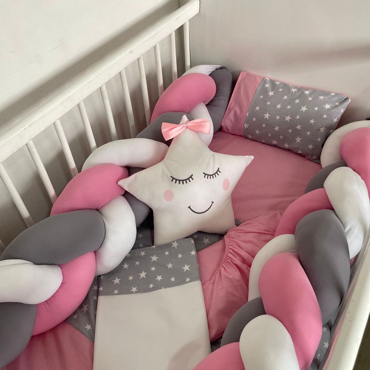 GENERICO - Ajuar de Cuna Completo Cuna Colecho 55x90