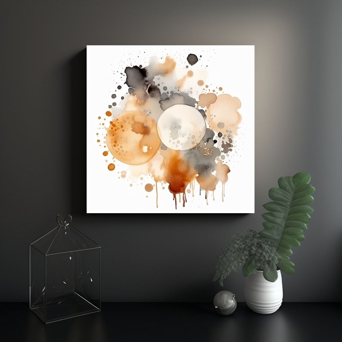 GENERICO - Pinturas Decorativas De Diseño Fantástico Con 100x100 Cm
