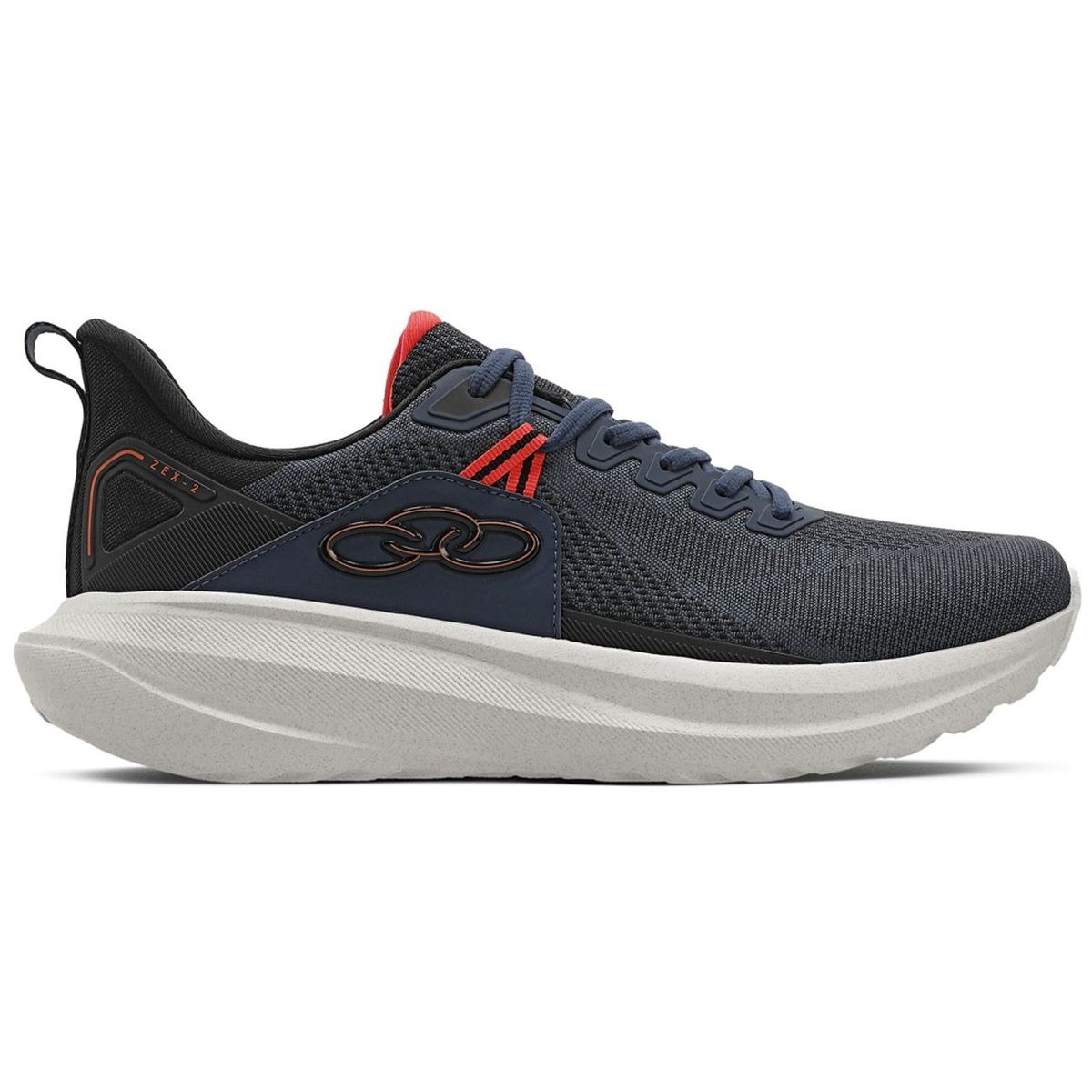 OLYMPIKUS - Zapatilla Hombre Zex 2 Azul Marino/Negro