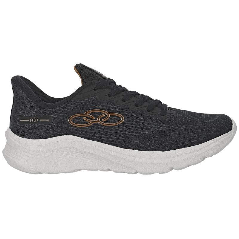 OLYMPIKUS - Zapatilla Mujer Delta Negra/Gris