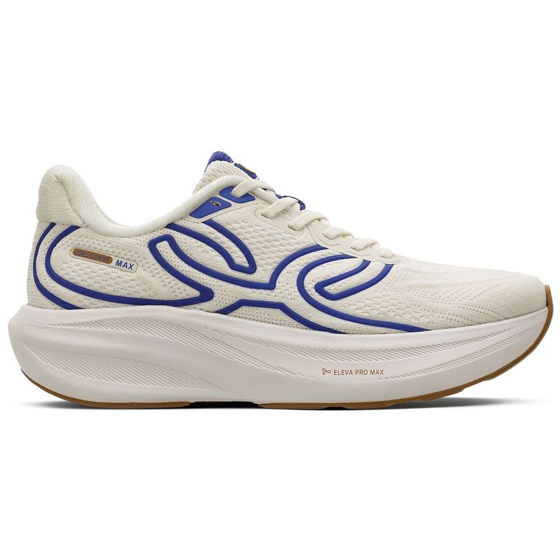 OLYMPIKUS - Zapatilla Running Hombre Corre MAX Azul/Blanco