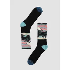 KAYA UNITE - Calcetines Print Osorno Negro